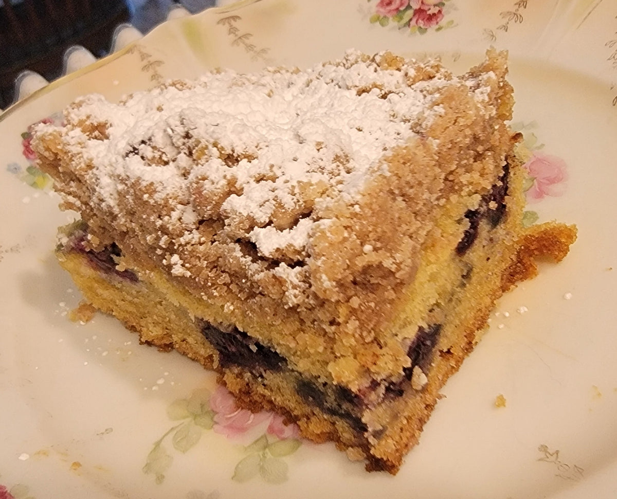 Blueberry Crumb Cake Moist and Delicious